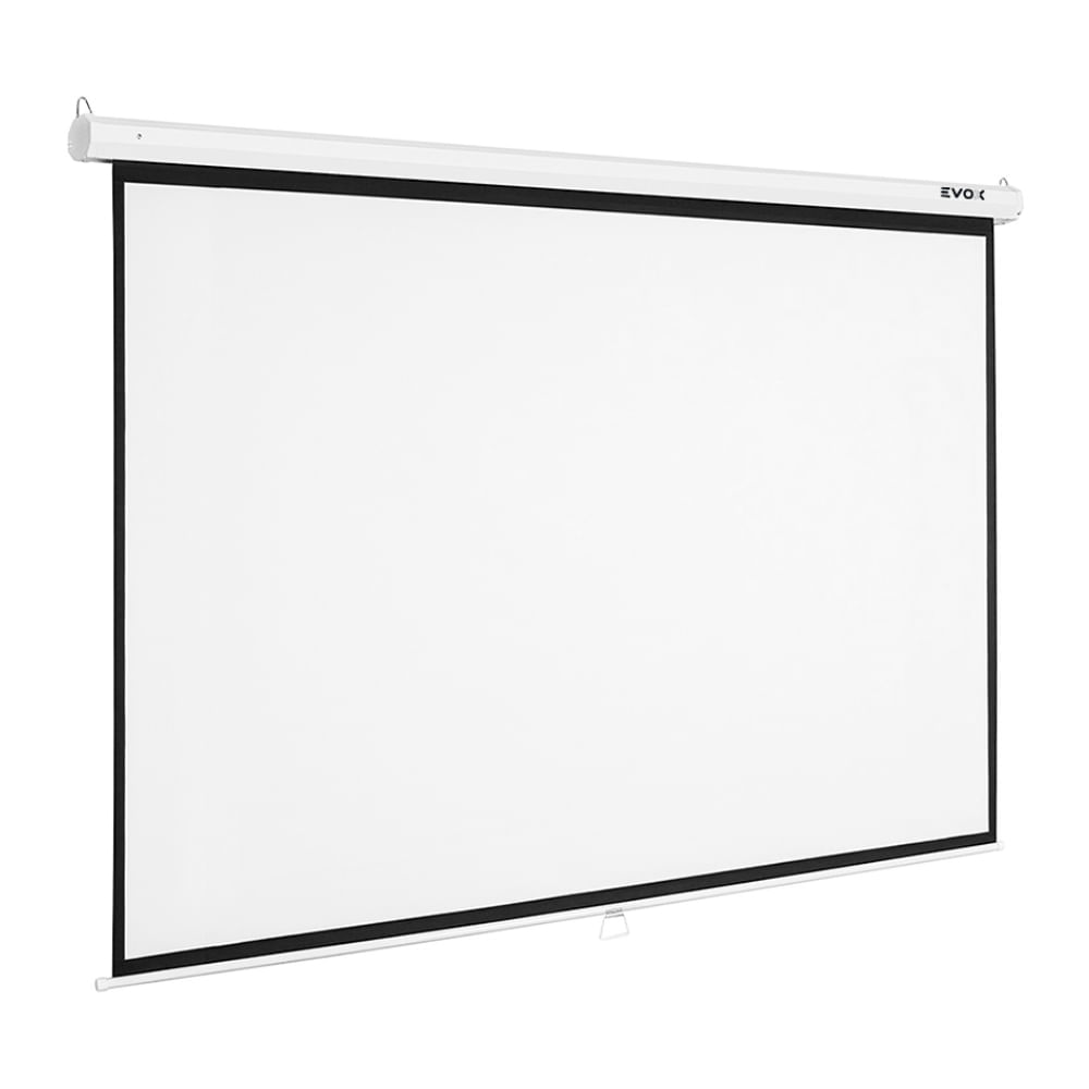 Imagen 2 del producto Ecran pantalla para proyector 100"" manual retráctil, blanco mate